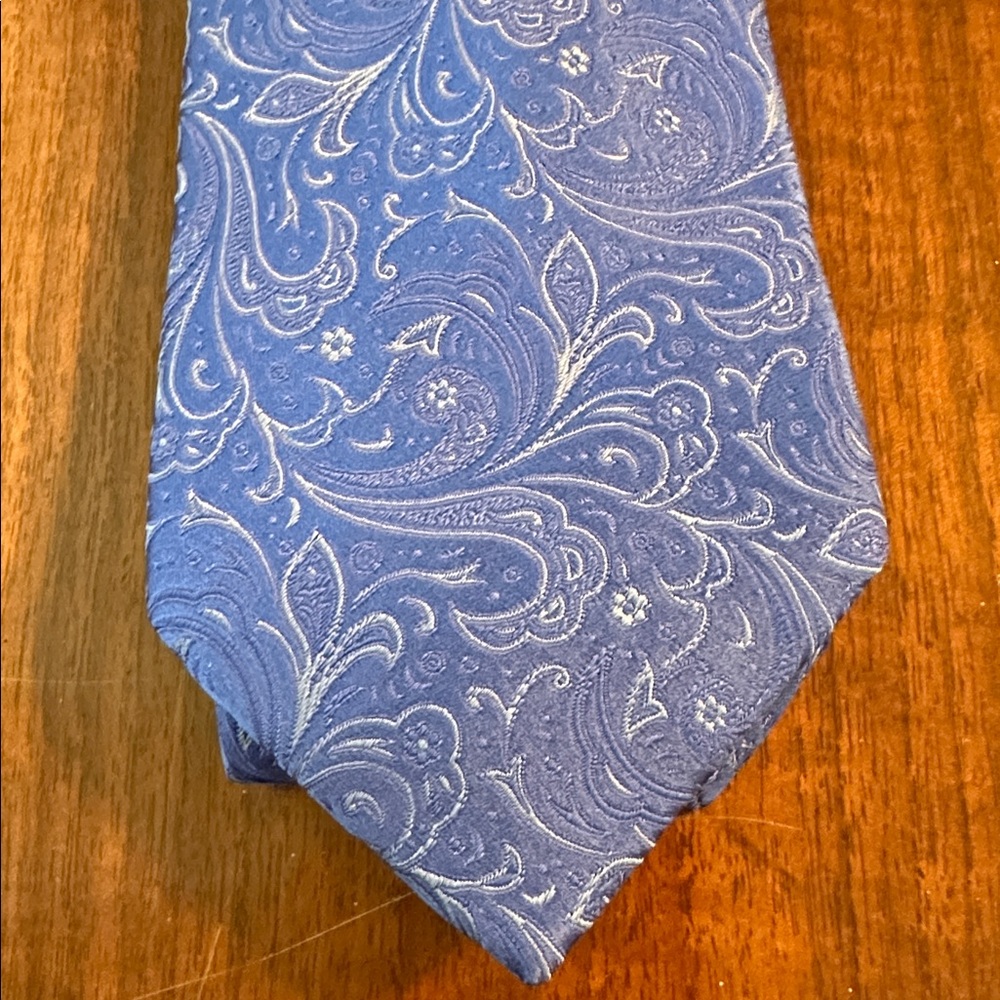 Resilio Paisley‎ Light Blue Men's Tie